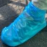 Cobre Sapatos descartáveis Estanque em Polietileno Azul