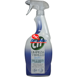 Spray Limpeza e Brilho Cif 750 ml Casa de Banho
