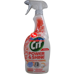 Spray Limpeza e Brilho Cif 750 ml Tira Gorduras Universal