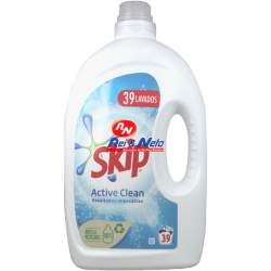 Detergente Roupa Liquido Skip Active clean 39 Doses