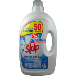 Detergente Roupa Liquido Skip Active Clean 50 Doses
