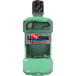 Elixir Listerine 500 ml Menta Fresca Proteção Dentes e Gengivas