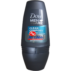 Deo Roll-on Dove Clean Comfort 50ml