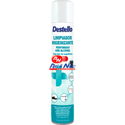 Desinfetante Superfícies Perfumado Destello Spray 520cc com álcool
