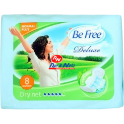 Pensos Higiénicos Be Free Normal Plus 8 unds Dry Net