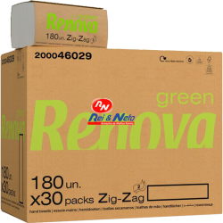 Toalha Mão Renovagreen ZZ 2 fls 180x30 (5400)