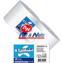 Rolo Industrial Estrela Amoos 2 Fls.  848 Serv. 280 mts Rolo