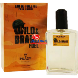 Perfume EDT Prady Wild & Brave Fuel para Homem 100 ml