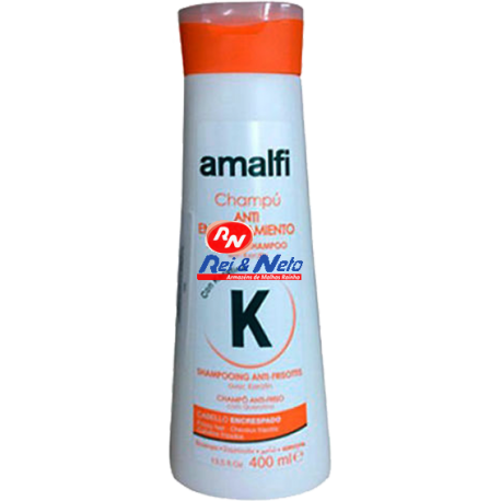 Champô Amalfi 400 ml Anti Encrespamento Com Keratina