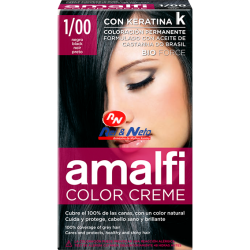 Tinta para Cabelo Amalfi 11 Preto Refª 1/00