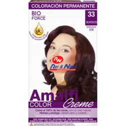 Tinta para Cabelo Amalfi 33 Borgonha Refª 3/56