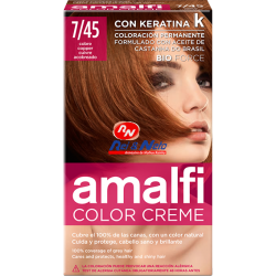 Tinta para Cabelo Amalfi 34 Vermelho Cobre Refª 7/45