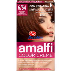Tinta para Cabelo Amalfi 36 Vermelho Escuro Refª 6/54