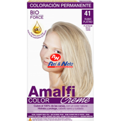 Tinta para Cabelo Amalfi 41 Louro Platina Refª 10/00