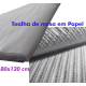 Toalha em Papel c/ 80x120 cm Maço 220 Fls.